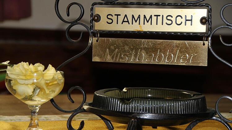 Impressionen aus dem Deutschen Haus in Bad Brückenau: Stammtisch der "Mistbabbler". Foto: Ulrike Müller