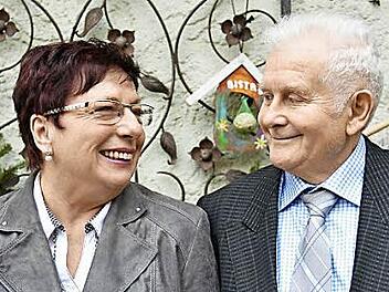 Das Jubelpaar Doris und Günter Thein  Foto: Ulrike Langer