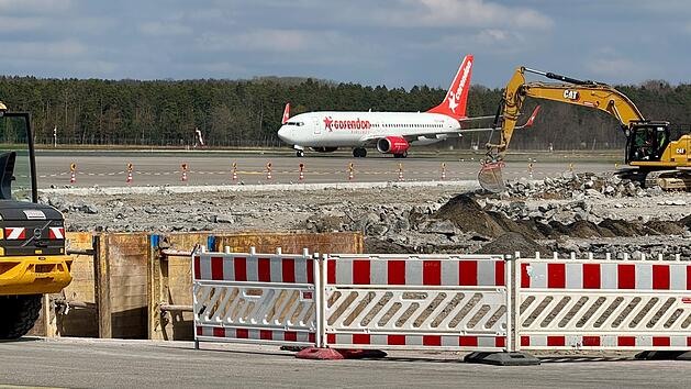 Monatelange Bauarbeiten am Flughafen N&uuml;rnberg: Airport erkl&auml;rt Ma&szlig;nahme