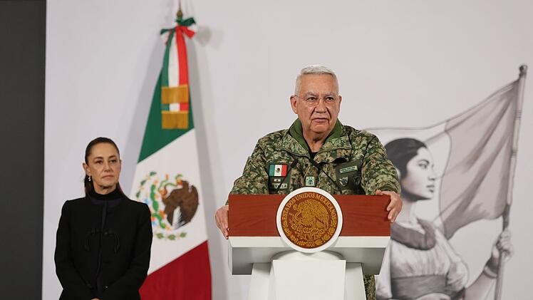 Drogenkrieg in Mexiko - Pressekonferenz