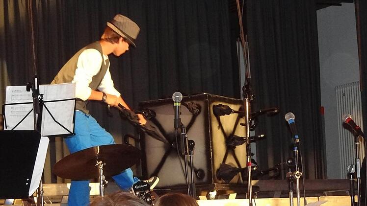 Das Zaubertalent der Realschule Pascal Thieme.