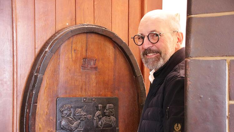 Jochen Wehner leitet die Weinstube Hofmann. Foto: Benedikt Borst