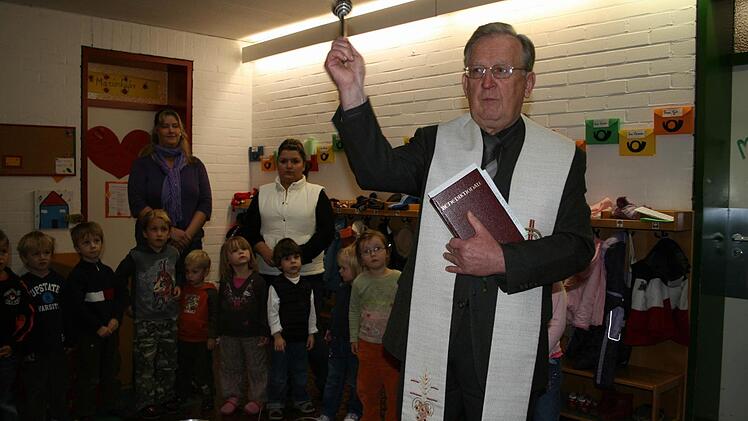 Am 40. Jahrestag seiner Priesterweihe Foto: A. Oswald