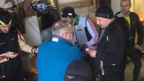 Stärkung in familiärer Atmosphäre.