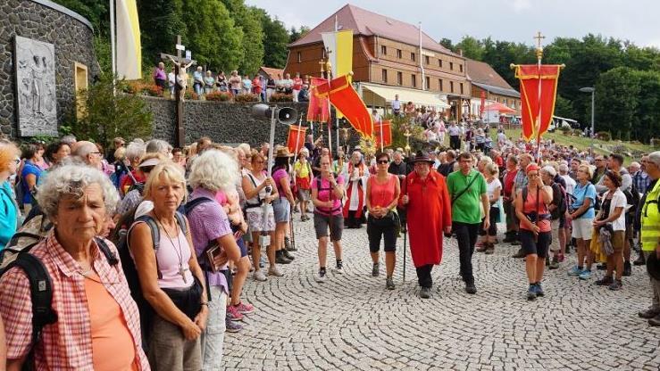 Impressionen von der Würzburg-Wallfahrt. Foto: Marion Eckert