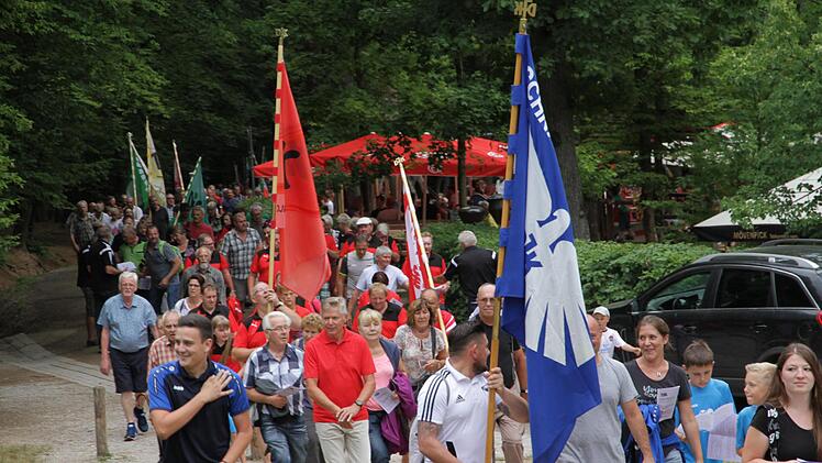 Die DJK-Wallfahrt Foto: Mathias Erlwein