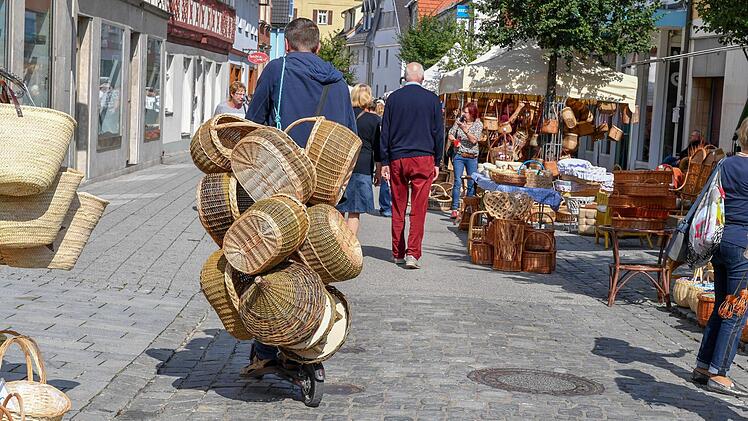 Korbmacher und Veranstalter ziehen nach dem 40. Korbmarkt eine sehr positive Bilanz.