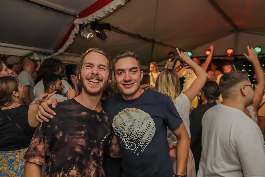 Endlich wieder Partystimmung im Sandgebiet