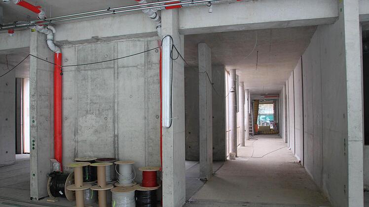 So sah es während der Bauphase aus.