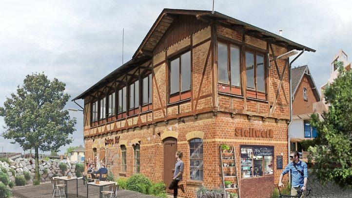 So könnte es am Güterbahnhof aussehen: erste Entwürfe zur Jugendherberge der Zukunft. Foto: Designforum