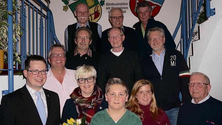 Der AMSC Hammelburg ehrte verdiente Mitglieder bei der Jahreshauptversammlung 2016. Foto: Gerd Schaar