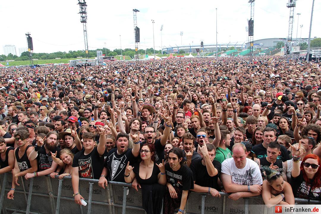 Rock im Park 2016 - Stimmung vor der Centerstage