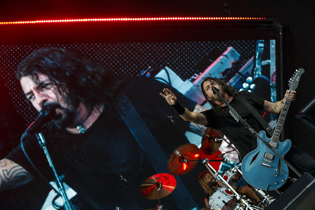 Die Foo Fighters bei Rock im Park 2018.