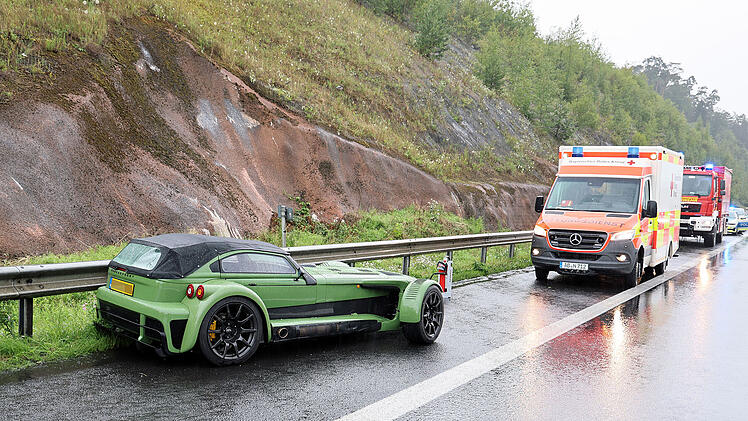 06.08.2023 - BAB3, Waldaschaff - Verkehrsunfall