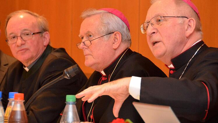 Besuch des Bischofs in Bad Kissingen. Foto: Peter Rauch