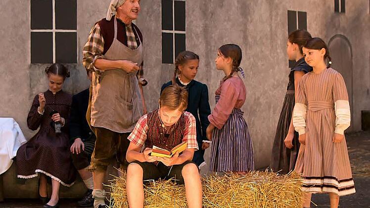 Auf der Waldbühne Heldritt wird heuer Leo Falls "Der fidele Bauer" gespielt.  Fotos: Albert Höchstädter