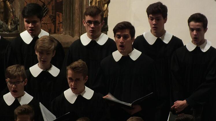 Der Windsbacher Knabenchor trat in Herzogenaurach auf.Manfred Welker