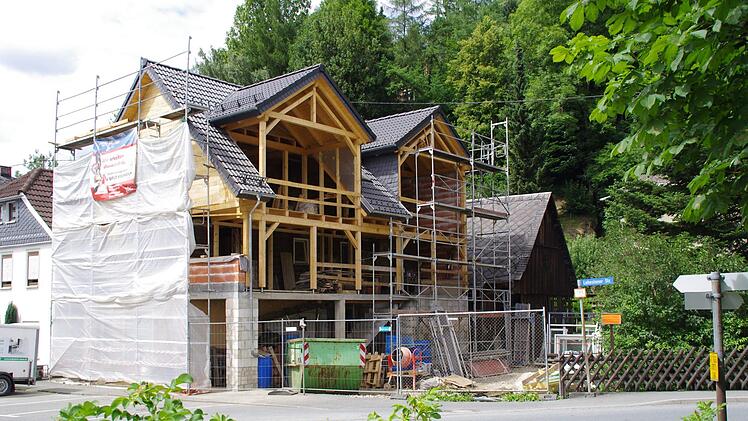 Private und städtische Projekte in Ludwigsstadt. Foto: Marco Meißner