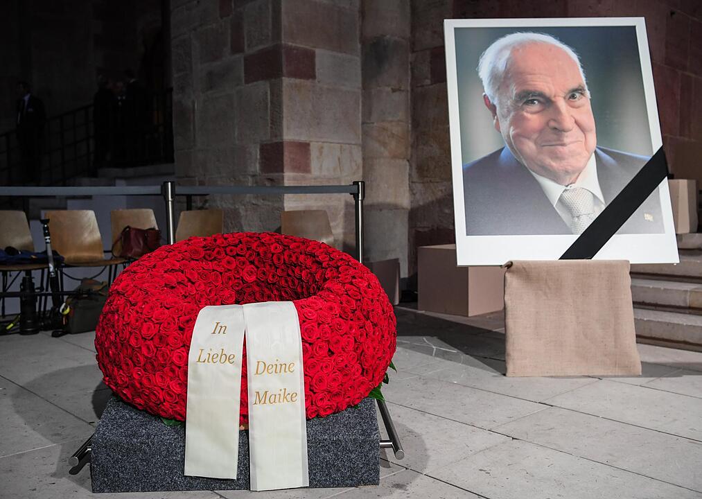 Von Straßburg bis Speyer – der lange Abschied von Helmut Kohl