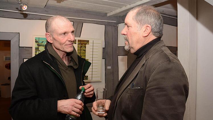 Kunstausstellung zum Thema "Opulent" des Kulmbacher Kunstvereins. Foto: Dagmar Besand