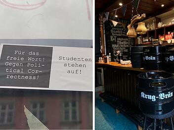 Bamberg: Kneipenchef bemerkt Aufkleber auf seiner Fensterscheibe - und reagiert mit Einladung