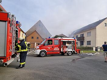 Brand in Ebersbach (Gemeinde Wilhelmsdorf)