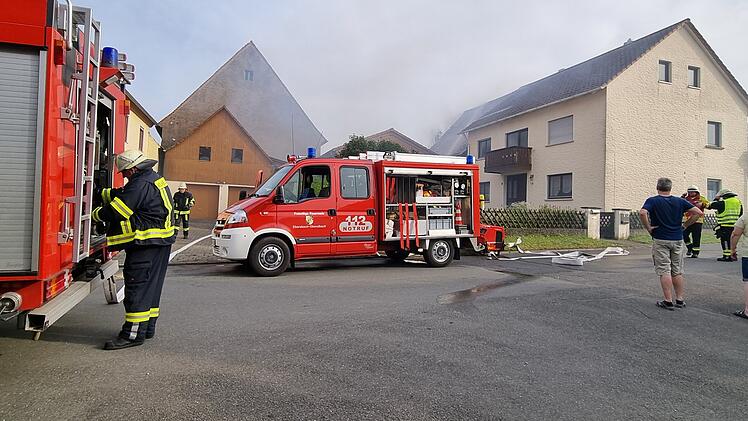 Brand in Ebersbach (Gemeinde Wilhelmsdorf)