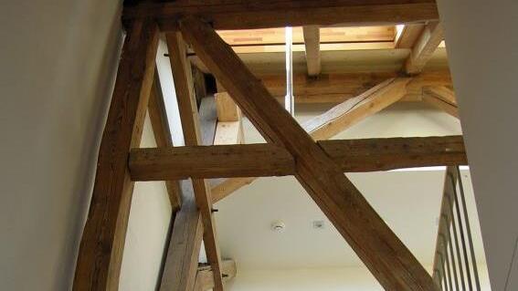 Blick ins Treppenhaus