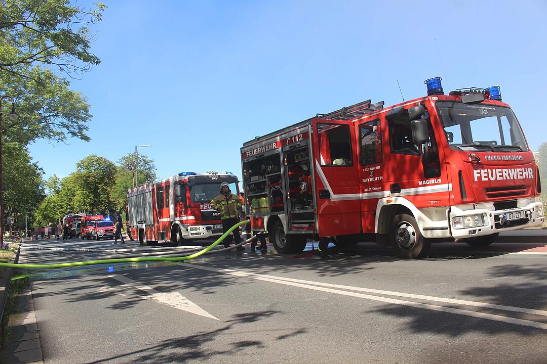 Wohnhausbrand in Bayreuth