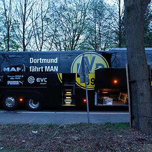 Explosion am Mannschaftsbus in Dortmund
