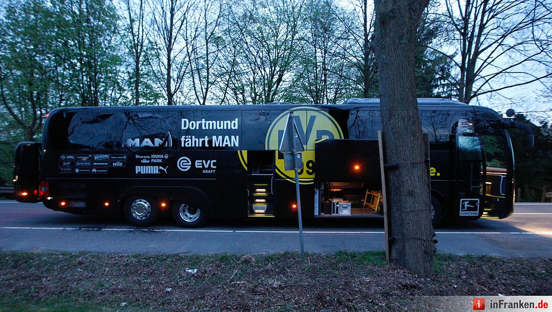 Explosion am Mannschaftsbus in Dortmund