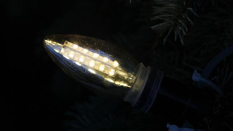 LED-Lämpchen sorgen dafür, dass sich der Stromverbrauch in Grenzen hält.