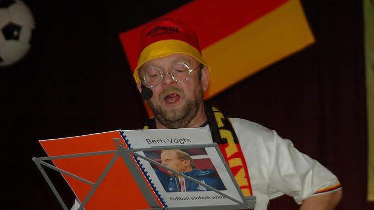 Wenn Urgestein Volker Weigand in die Bütt steigt, bleibt kein Auge trocken.