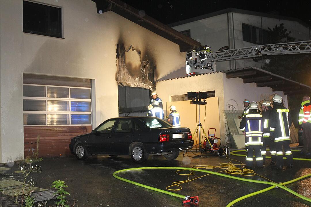 Stein bei Nürnberg: Brand in einer Schreinerei – hoher Sachschaden