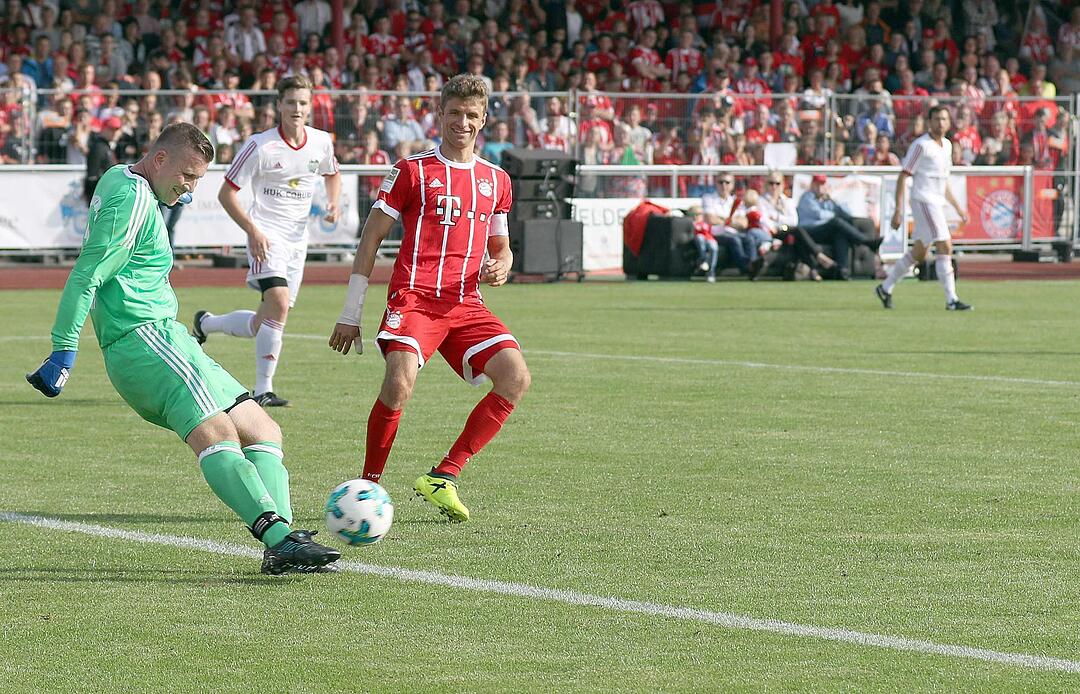 Das Traumspiel gegen den FC Bayern München in Coburg