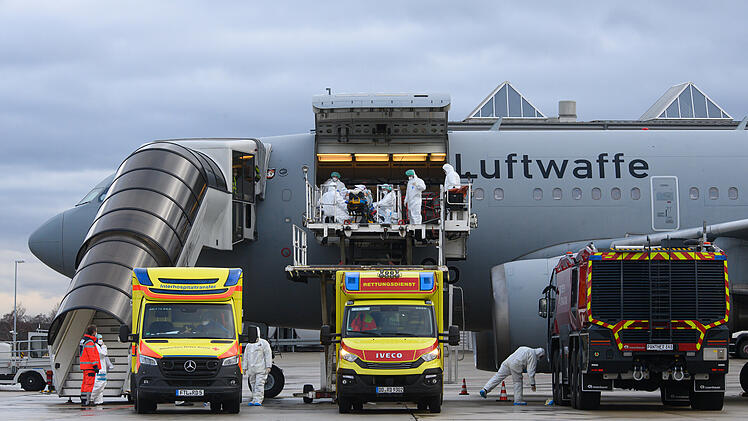 Coronavirus - Patientenverlegung in Deutschland