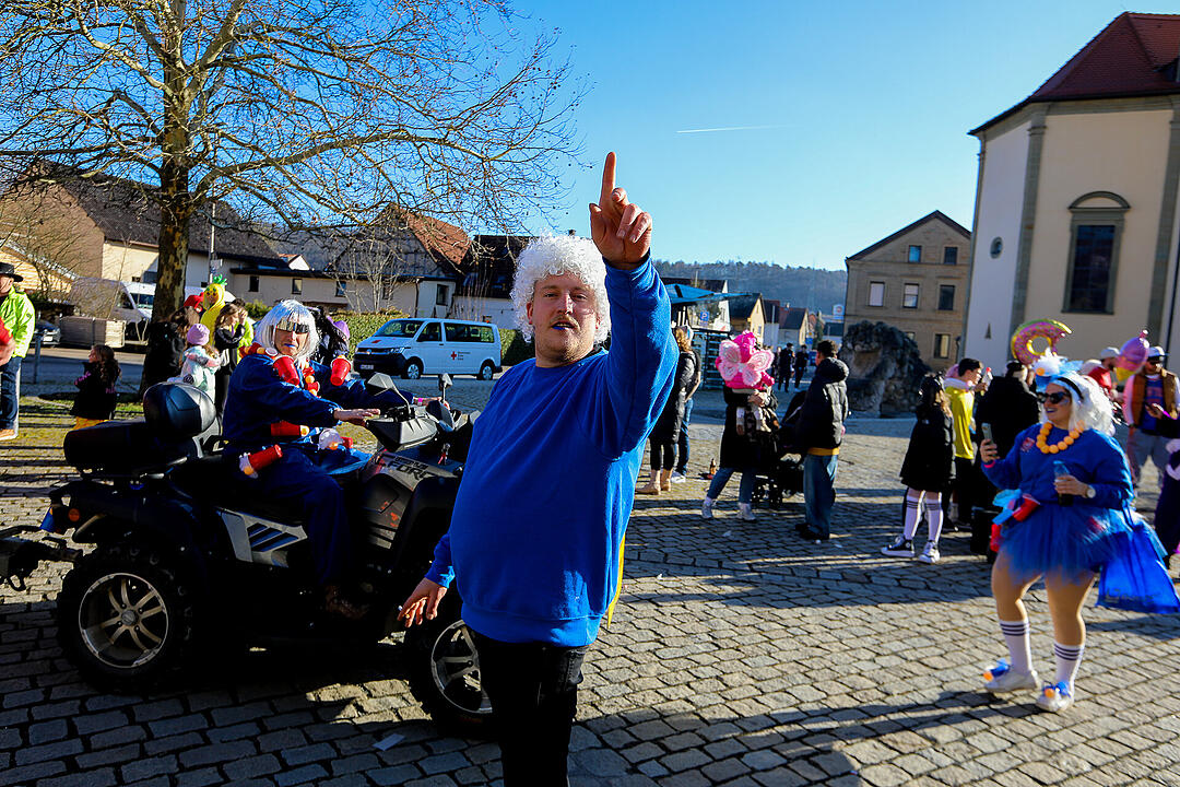 Fasching in Sand am Main!