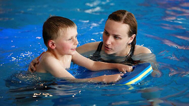Im Lehrschwimmbecken
