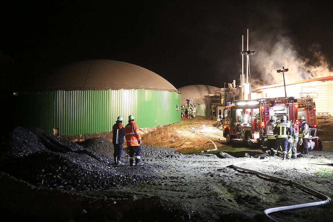 Feuerwehr kann Explosion verhindern