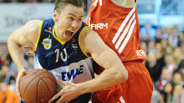 Ex-Nationalspieler Konrad Wysocki trug vor zwei Jahren das Trkot der Oldenburger. In der vergangenen Saison spielte er in Polen und schloss sich zu dieser Spielzeit den Crailsheimern an. Foto: Archiv/dpa