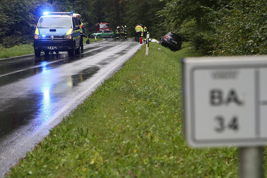Tödlicher Auto-Zusammenstoß in Oberhaid im Landkreis Bamberg