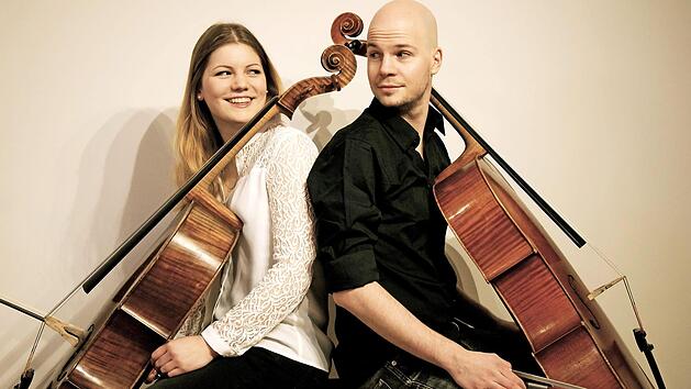 Das Cello-Duo Bea Sallaberger und Petr Chudoba. Foto: PR