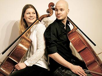 Das Cello-Duo Bea Sallaberger und Petr Chudoba. Foto: PR