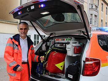 Auch als Notarzt ist Dr. Ralph Brath regelmäßig im Einsatz. Foto: Benedikt Borst/Archiv