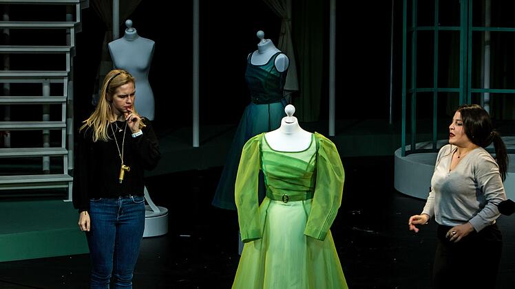 P"Wiener Blut" als Neuinszenierung am Landestheater Coburg: ProbenszeneFoto: Jochen Berger