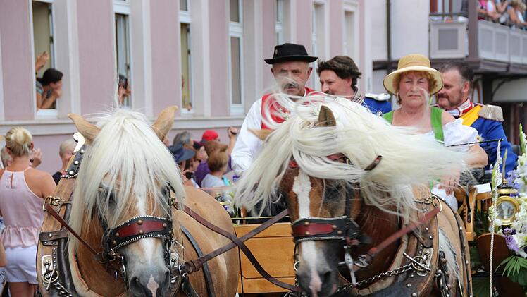Rakoczy-Festzug 2018 in Bad Kissingen Foto: Benedikt Borst