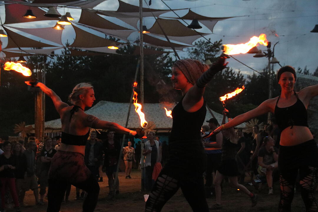 Klangtherapie 2017 - Die Feuershows