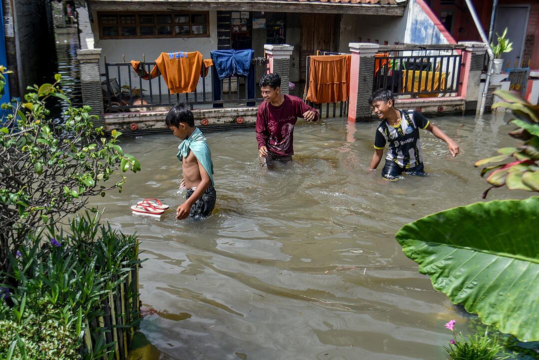 Überschwemmungen in Indonesien