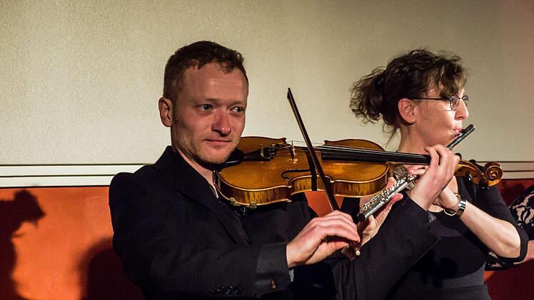 Impressionen vom Auftritt des Klezmer-Quartetts Sher on a Shier in CoburgFoto: Jochen Berger