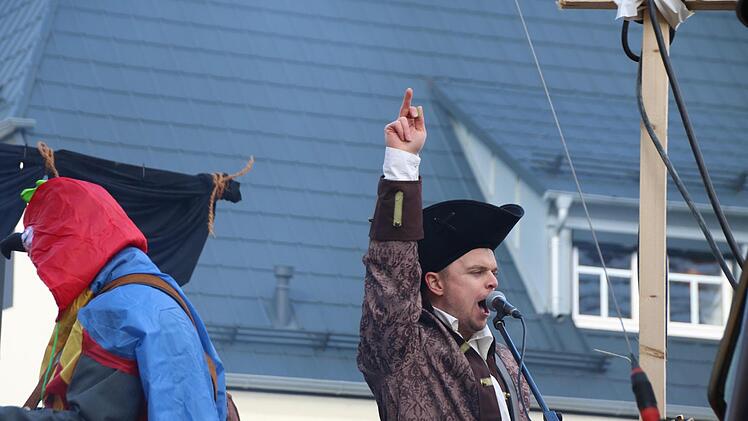 Faschingszug in Poppenlauer.Heike Beudert